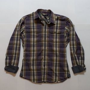 Banana Republic Plaid Button Up